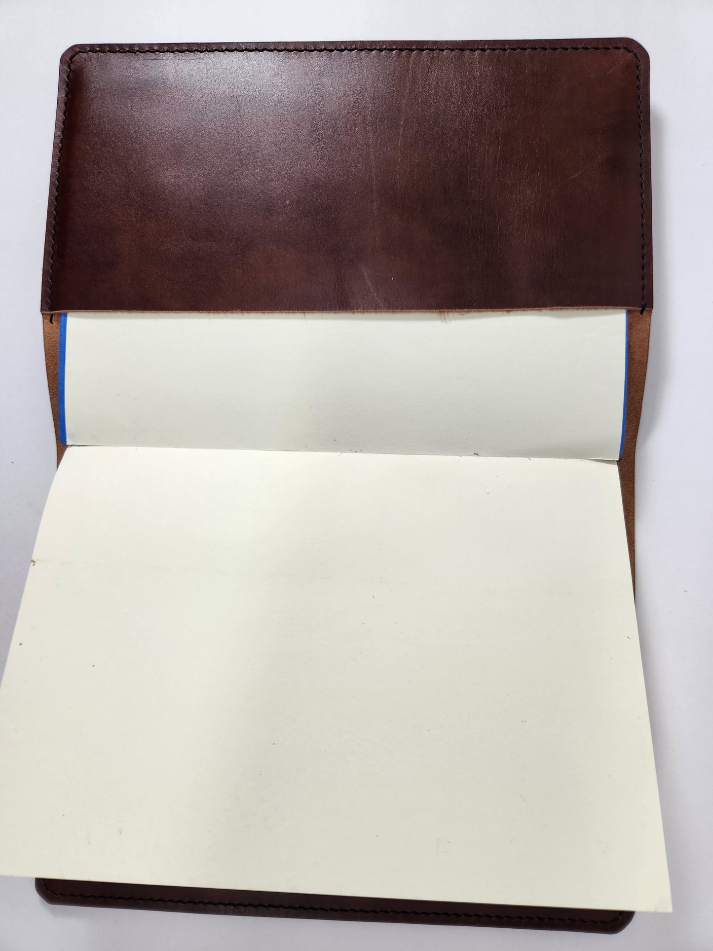 Handcrafted Mahogany Leather Journal Cover